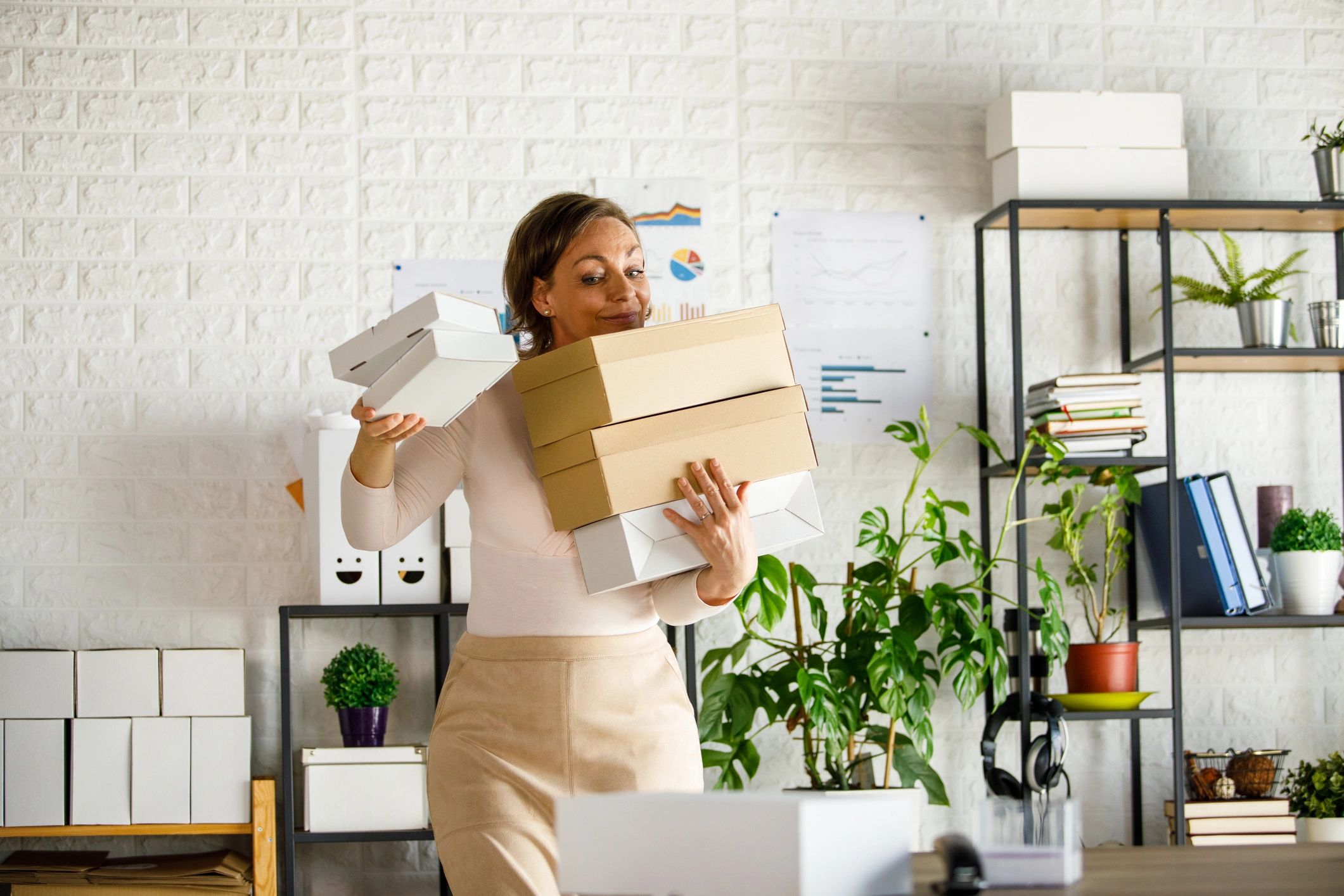 Business owner in an office